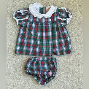 The Beaufort Bonnet Company Plaid Dress and Bloomers